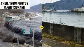 Japanese Tsunami 2011 - Then & Now Photography