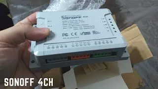 Domotica - Sonoff 4 canales para tablero. 10 amperes por canal. ITEAD