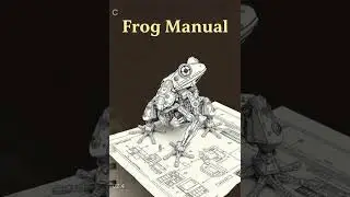 AI Creates a How to Video | How to Build a Mechanical Frog by FlaskArchitect