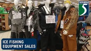 Ice fishing equipment sales are steady