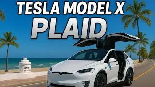 Riding Through South Florida 🌴 in a Tesla Model X Plaid!