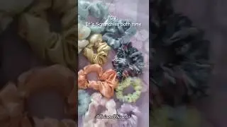 It's Scrunchies wash day!!! #fyp #haircare #hairgrowth #cleaning #cleanwithme #scrunchies #youtube