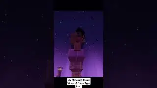 I made a Minecraft Music Video of Chess Type Beat, the song is amazing! #minecraft #shorts #music