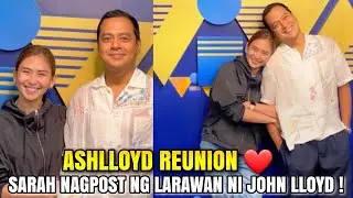 SARAH GERONIMO and JOHN LLOYD CRUZ REUNION sa VIVA Headquarters , AshLloyd Movie ?!