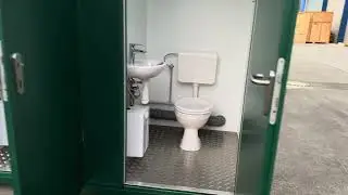 Double Toilet Cabin - Portable Toilet