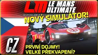 Nový Simulátor! Velké Překvapení nebo Zklamání? Le Mans Ultimate První Dojmy CZ (WEC, Hypercars)