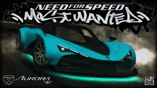 Zenvo Aurora Tur || NFS Most Wanted (2005) || Customization & Gameplay