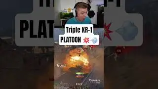 🚀 Тройной опыт взвода КР-1! #wot