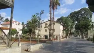 Sarona, the German Templars village in Tel Aviv, Israel
