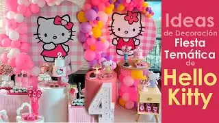 Ideas de Decoracion Fiesta Tematica de Hello Kitty
