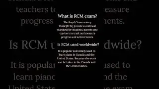 What is RCM exam? Is RCM used worldwide?