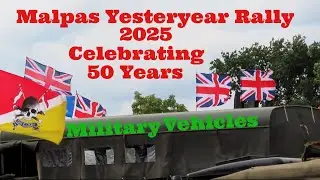 Military Vehicles - Malpas Yesteryear Rally 2025