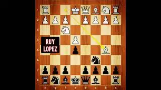 Queen Sacrifice Checkmate in a Sharp line against Ruy Lopez 🔥🔥