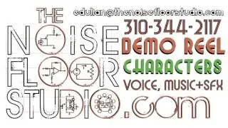 Characters, Voice Over Reel, Ed Dulian, The Noise Floor Studio, Inc., Rockford, IL