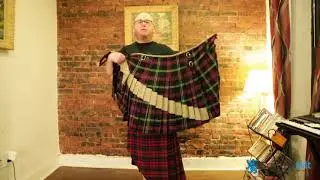Khaki Belt Hybrid Kilt | Scottish Kilt&trade;