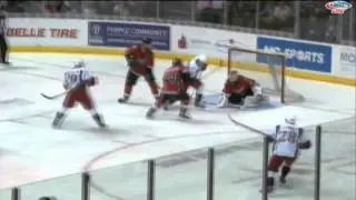Riley Sheahan's great second effort leads to the Power Play Goal Game 4