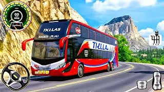 Real Bus Driving Simulator 3D - Uphill Offroad Bus Drive Game - Android GamePlay