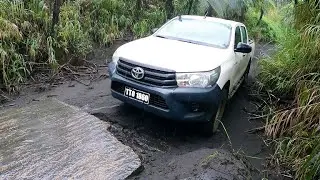 Mt Yasur 4WD track in the rain - Tanna Island - Vanuatu