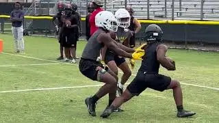 University Lab vs. Brusly complete footage | High school summer 7v7 (June 21, 2023)