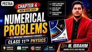 Chapter 4 Numerical Problems | Class 11th Physics New Book 2025 | PECTAA 