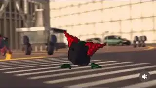 tricky falls and gets hit by car