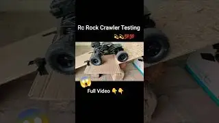RC Rock crawler alloy material Offroding & Testing | 4x4 monster truck #unboxing #shorts #short #toy