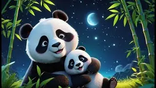 Naughty Panda Hid the Bedtime Moon 🐼 | Nursery Rhymes for Kids & Baby Songs