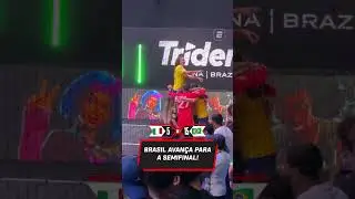 BRASIL VENCE A IT&Aacute;LIA E EST&Aacute; NA SEMIFINAL DA KINGS WORLD CUP NATIONS! #shorts