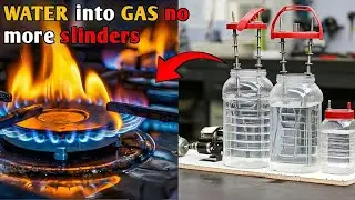 Turn Water into Gas! No More Cylinders Needed | DIY Hydrogen Generator at Home