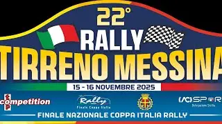 Partenza 22&deg; Rally Tirreno Messina