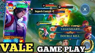 LEGENDARY ❗️ VALE  BRUTAL DAMAGE 🔥BEST BUILD MLBB