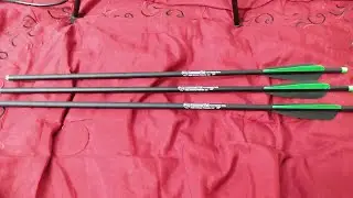 HOBO ARCHERY 20IN CARBON CROSS BOLTS REVIEW!!! FROM EBAY!!!!