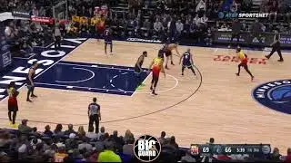 Ricky Rubio with the sick finish over Same Foot Same Hand reverse finish