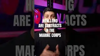 How long are contract lengths in the Marine Corps? #shorts