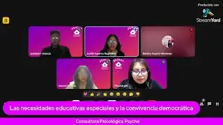 📌Ciclo de conferencias: Las necesidades educativas especiales y la convivencia democrática