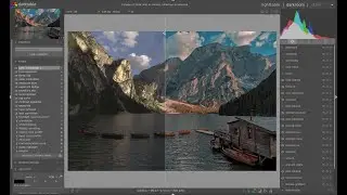 Darktable 3.5 Photography Edition 7: Braies. Teal and Orange color grading with Color Calibration
