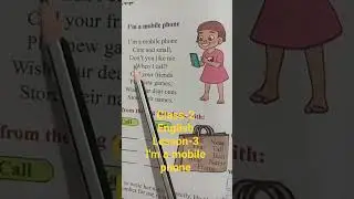 Class-2||English||Lesson-3||I'm a mobile phone||