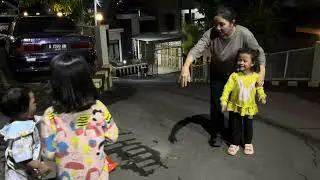 selamat taun baru semua😘🤍❤️‍🩹 main bareng family 😍🥰 #cutebaby #tamanbermainanak #vlog #terompet 