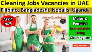 Cleaners Jobs in Dubai, Abu Dhabi all UAE | new cleaner jobs in Dubai Today Free Jobs UAE