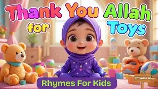 &ldquo;Thank You Allah for My Toys | Islamic Rhymes for Kids 2025 | ilmvoice ai 