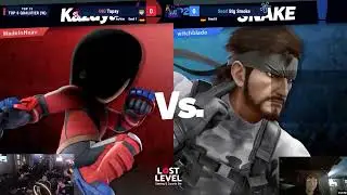 Lost Level Smash 3 -Tapsy (Snake) vs Big Smoke (Mii Brawler) Smash Ultimate - SSBU