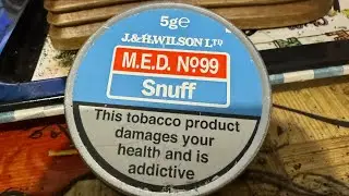 J & H Wilson&rsquo;s M.E.D. No. 99 Nasal Snuff REVIEW!