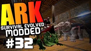 ARK Survival Evolved - PHIOMIA POOP FACTORY, BEELZEBUFO TAMING! Modded Survival #32 (ARK Gameplay)