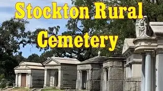 MAUSOLEUMS! Let&rsquo;s Peek INSIDE! - Stockton Rural cemetery - Crypt Door Archives