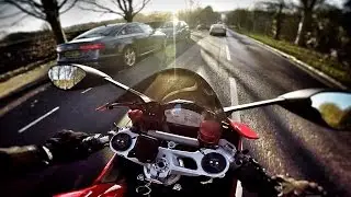 Panigale throttle spacer kit - First test ride