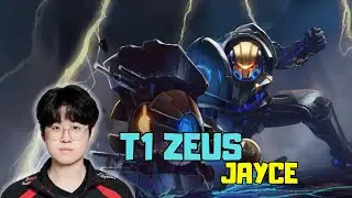 T1 Zeus Jayce [ TOP ] x Udyr [ TOP ] - KR Challenger Patch 14.18 #leagueoflegends #faker