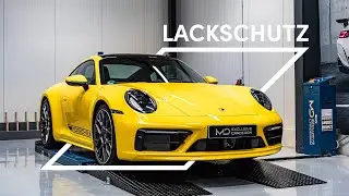 Porsche 911 Carrera 4s 992 Lackschutz  ( Werbevideo )