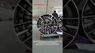 Manufacture wheels for Maserati Quotraporte SQ4 2015, 21 inch triple 5 spoke rims at JOVA WHEELS