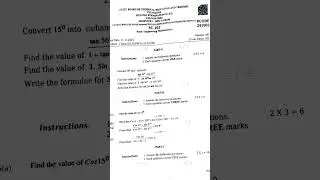 C24 1-SEM MID-2 QUESTION PAPER (BASIC ENGINEERING MATHS)2025