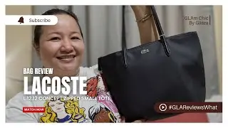 #BagReview: Lacoste L.12.12 Concept Small Zipped Tote